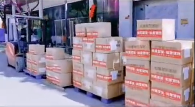 如意菜飯、如意餛飩向蘇州市公安局交通警察支隊捐贈13500份產品