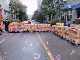 如意餛飩武漢分部為一線抗疫人員捐贈價值41萬余元的如意產品