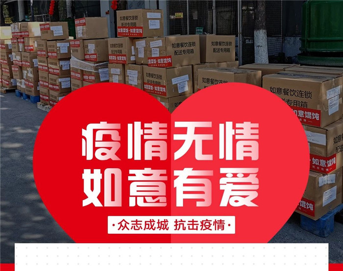 愛心馳援戰“疫”，如意與你同行