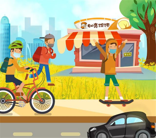 在如意餛飩，邂逅一場爛漫的春色