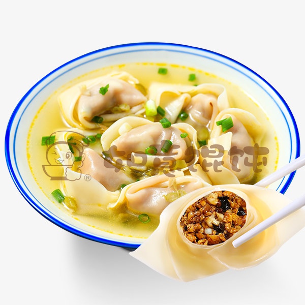 香菇雞肉餛飩
