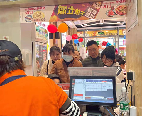 熱烈祝賀湖北仙桃如意餛飩加盟店盛大開業(yè)，預(yù)祝老板生意興??！