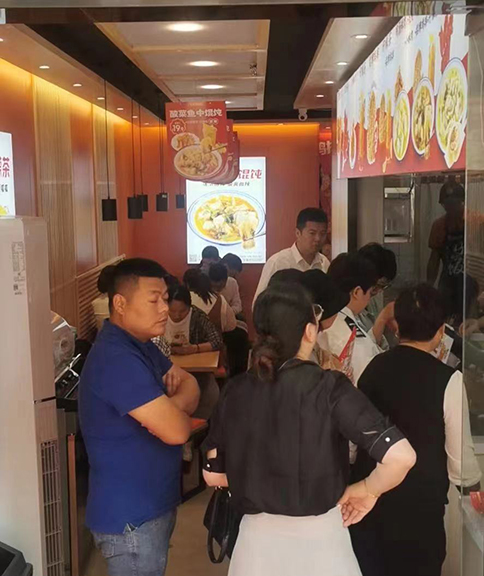 江蘇無錫如意餛飩橡樹灣店盛大開業！