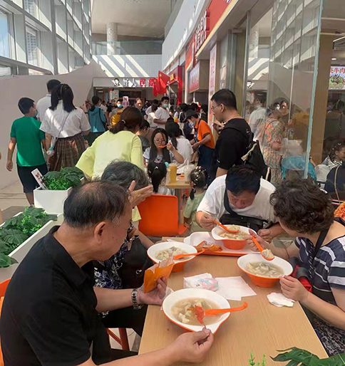 熱烈祝賀江蘇蘇州吳江如意餛飩砂之船奧萊店盛大開(kāi)業(yè)！