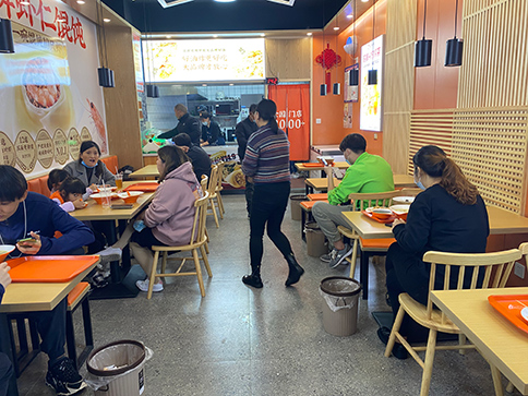 熱烈祝賀江蘇泰州興化如意餛飩吾悅廣場店開業大吉！